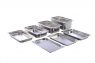 Pojemnik GN 1/2 ze stali nierdzewnej Mega-M 32,5x26,5x6,5 cm
