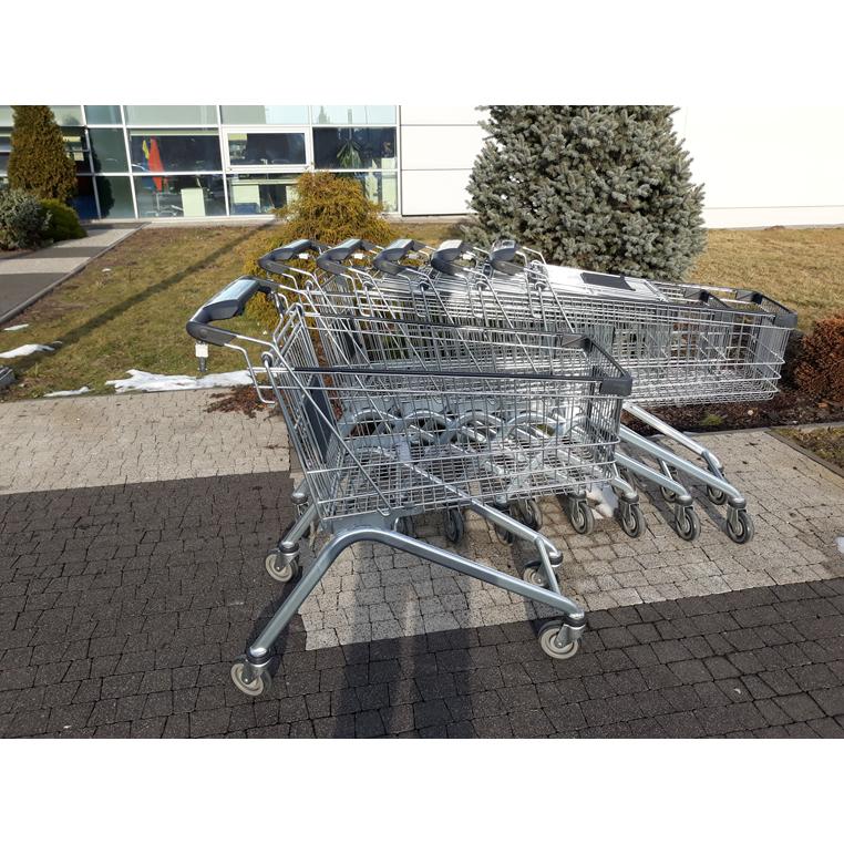 Wózek sklepowy zakupowy WANZL P130L S-57 cm