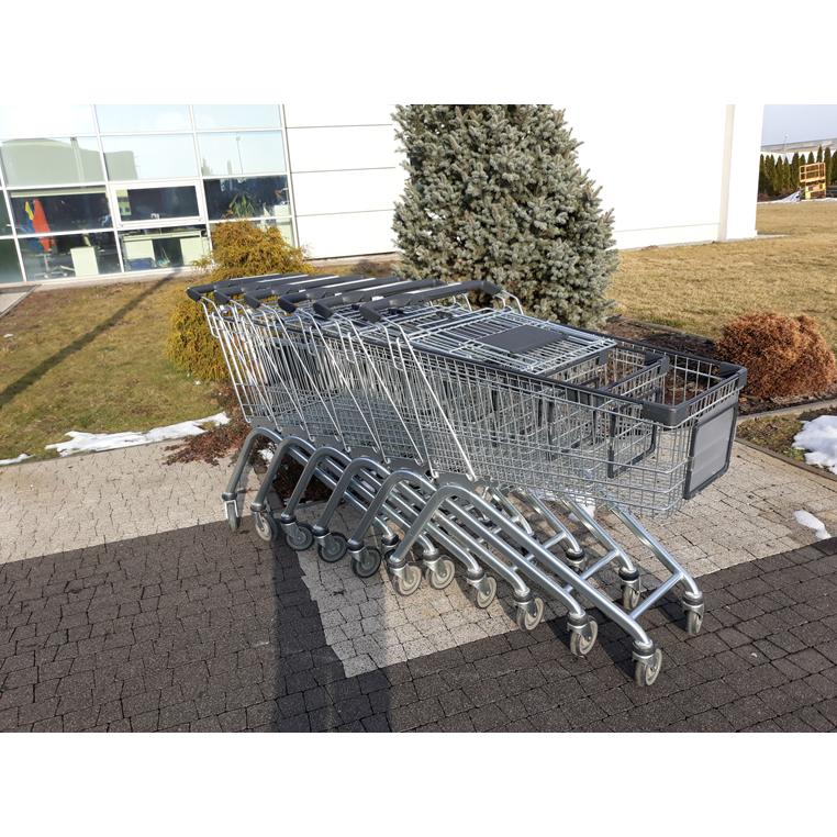 Wózek sklepowy zakupowy WANZL P130L S-57 cm