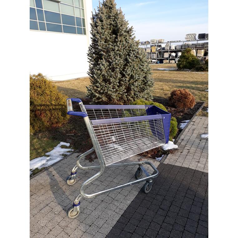 Wózek sklepowy zakupowy WANZL P130L S-57 cm