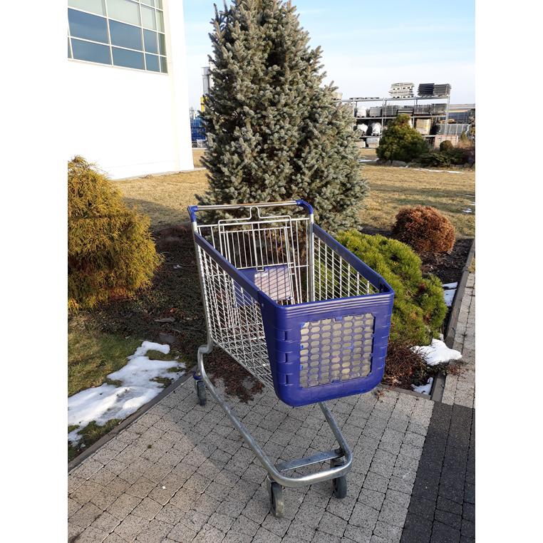 Wózek marketowy sklepowy130 litrów Wanzl P130