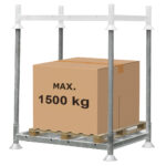 Zdjęcie produktu: Manurack Mega-M paleta słupkowa 154,5x118x31 cm - pojedynczy mobilrack