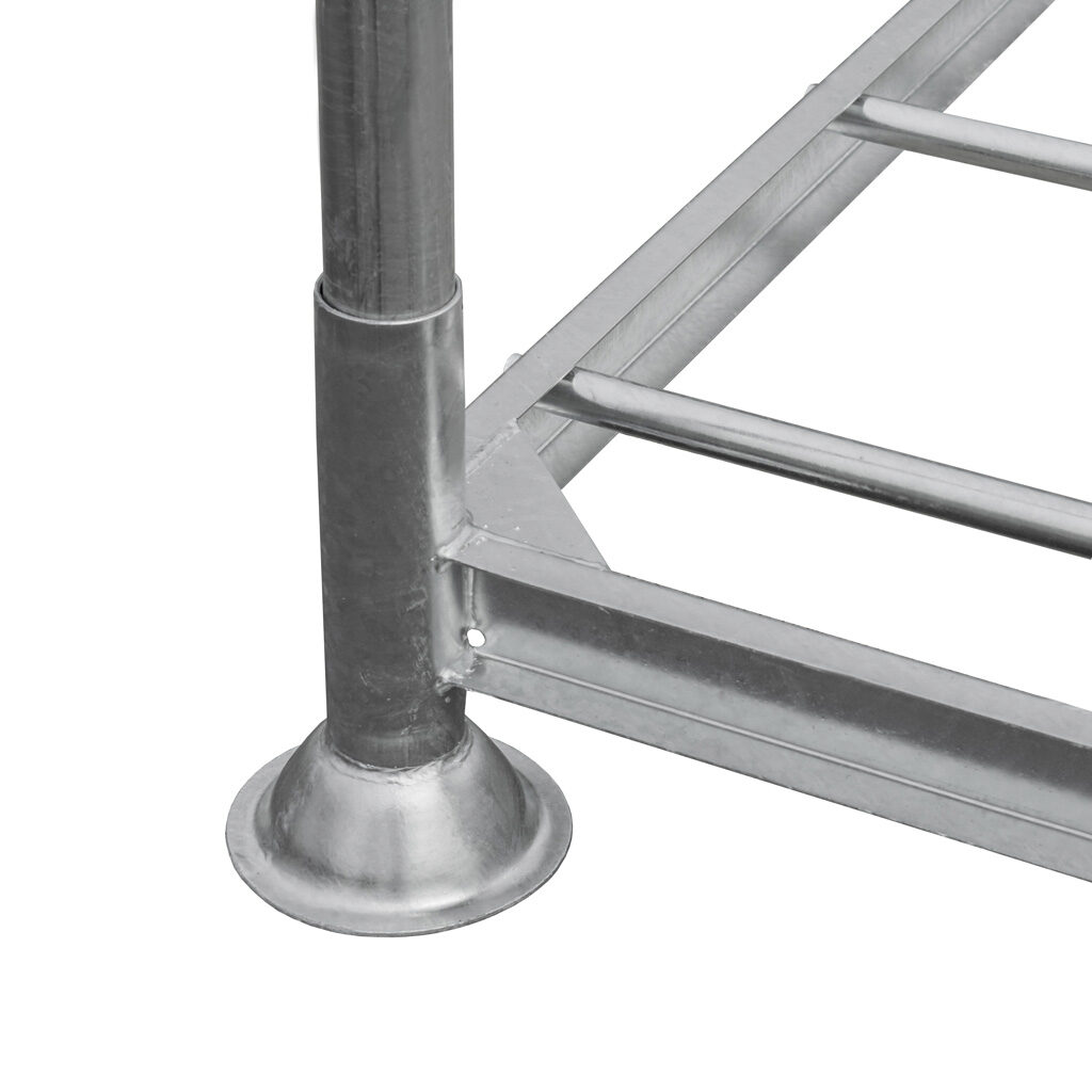 Manurack Mega-M paleta słupkowa 154,5x118x31 cm - pojedynczy mobilrack
