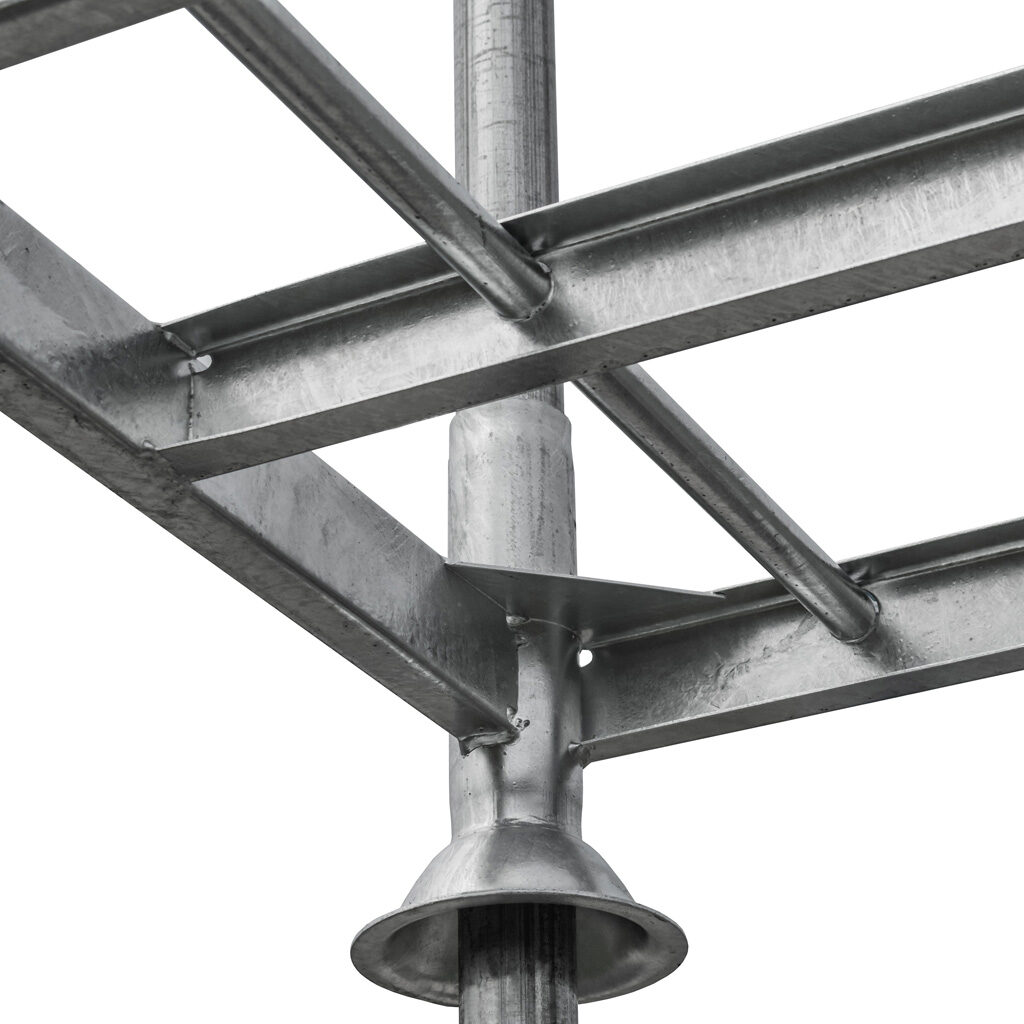 Manurack Mega-M paleta słupkowa 154,5x118x31 cm - pojedynczy mobilrack