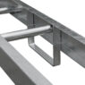 Manurack Mega-M paleta słupkowa 202,5x118x31 cm - podwójny mobilrack