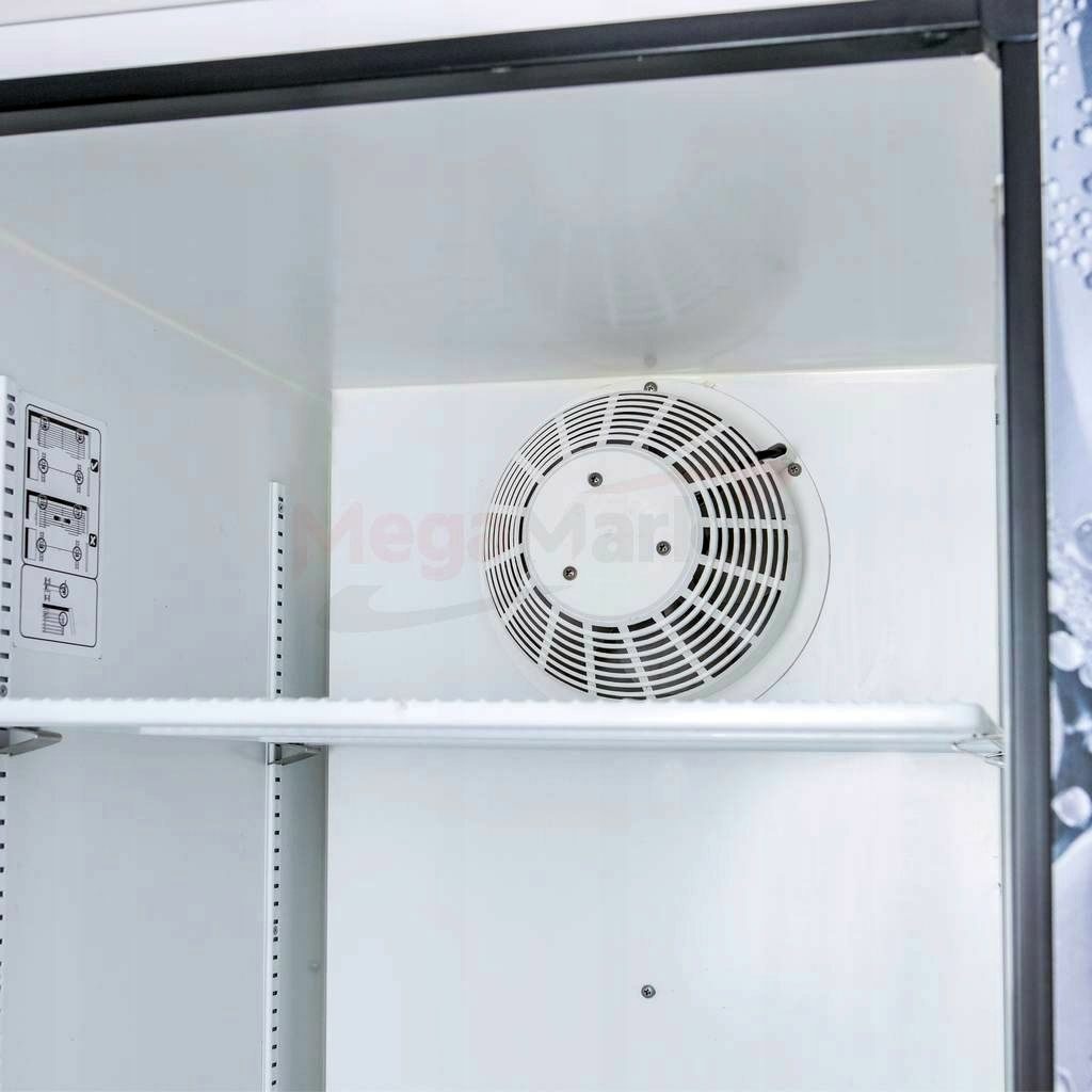 Witryna chłodnicza NORCOOL S76SL z blendą S-60 cm