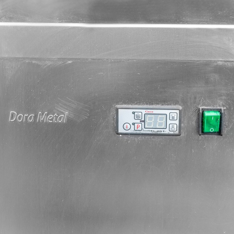 Schładzarka na odpady Dora Metal 108x89x129 cm stal nierdzewna
