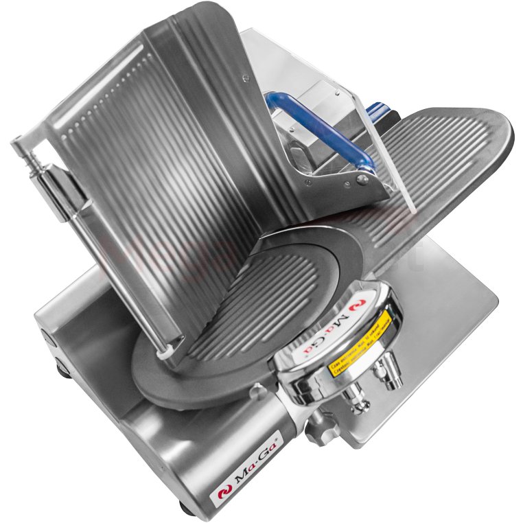 Krajalnica do wędlin sera z powłoką teflonową Ma-Ga 612pT wymiar ostrza 30 cm moc 250 W