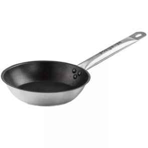 Zdjęcie produktu: Patelnia nieprzywierająca ze stali nierdzewnej Mega-M ⌀22cm