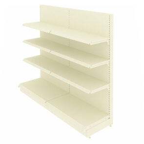 Zdjęcie produktu: Regał sklepowy MAGO przyścienny H-170 cm L-203 cm kremowy