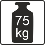 udźwig 75 kg