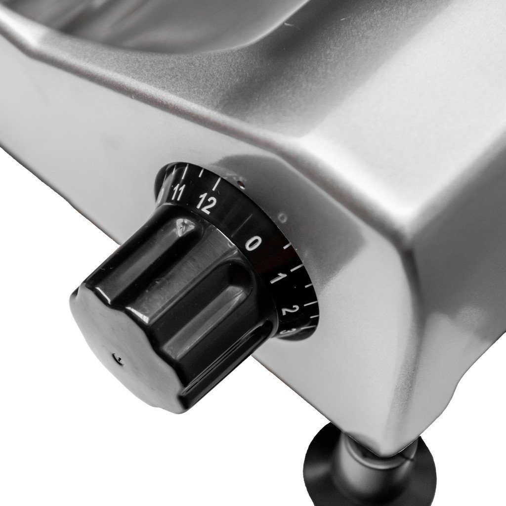 Krajalnica do wędlin sera Mega-M, moc 320 W, średnica ostrza 22 cm MTP000512