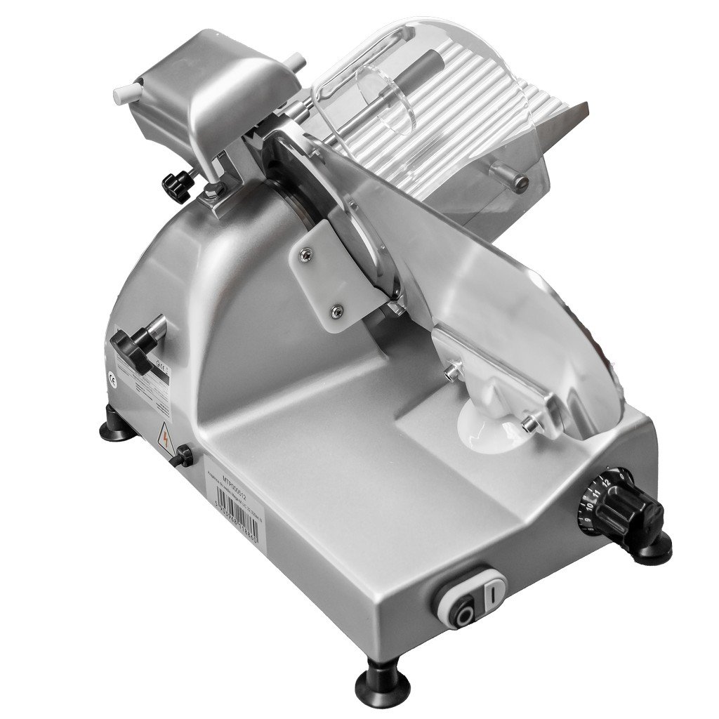 Krajalnica do wędlin sera Mega-M, moc 320 W, średnica ostrza 22 cm MTP000512