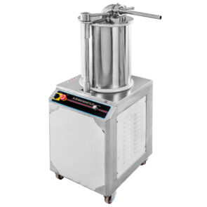 Zdjęcie produktu: Nadziewarka do kiełbas hydrauliczna Mega-M 35 L wydajność 600 kg/h moc 1100 W