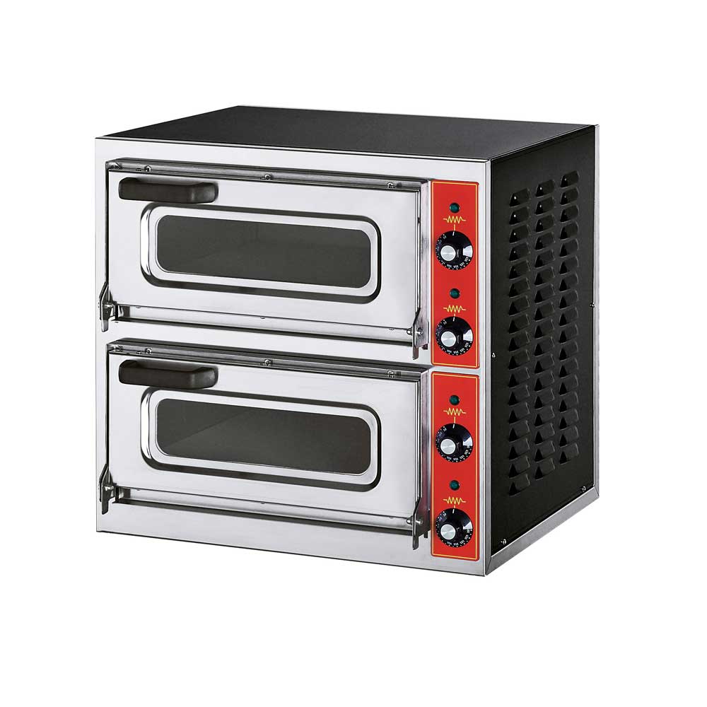 Piec do pizzy GGF 782120 dwukomorowy 2x40cm