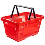 Zdjęcie produktu: Koszyk sklepowy zakupowy Mega-M czerwony