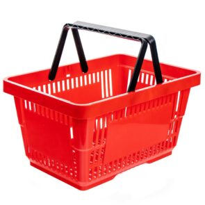 Zdjęcie produktu: Koszyk sklepowy zakupowy Mega-M czerwony