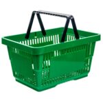 Zdjęcie produktu: Koszyk sklepowy zakupowy Mega-M zielony