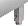 Stół gastronomiczny spawany z szafką Mega-M 180x70x85 cm stal nierdzewna MTP003585