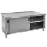 Stół gastronomiczny spawany z szafką Mega-M 180x70x85 cm stal nierdzewna MTP003585