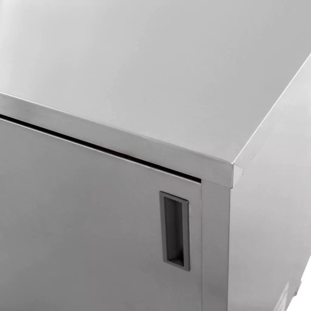 Stół gastronomiczny spawany z szafką Mega-M 180x70x85 cm stal nierdzewna MTP003585