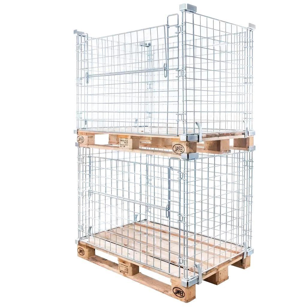 Półka do Gitterboxu nadstawki paletowej ocynk Mega-M 121x75 cm mtp001365