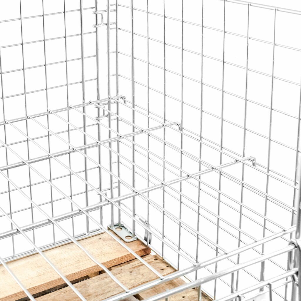 Półka do Gitterboxu nadstawki paletowej ocynk Mega-M 121x75 cm mtp001365