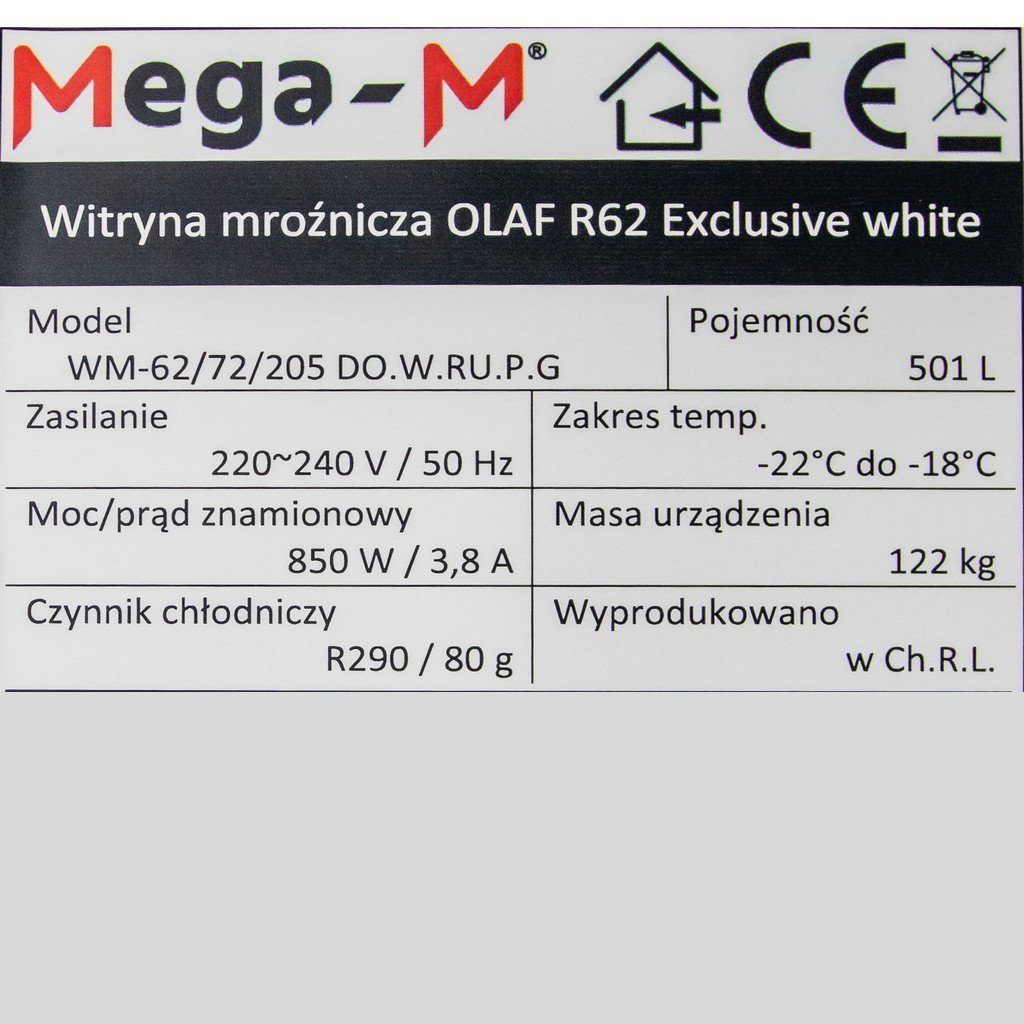 szafa mroźnicza