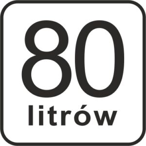 Pojemność misy w mikserze do mieszania ciasta 80L Mega-M