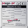 Mieszałka do mięsa z wychylną dzieżą Mega-M mimCR90.70.1500