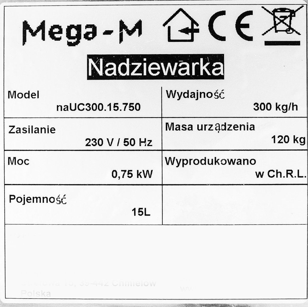 nadziewarka hydrauliczna