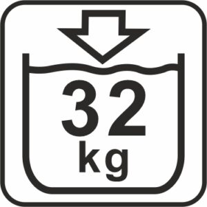 Jednorazowy wsad urządzeń gastronomicznych przemysłowych do profesjonalnej gastronomii Mega-M 32kg