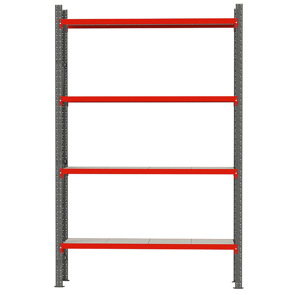 Regał z półkami do magazynów garaży piwnic warsztatów Mega-M 240x217x40