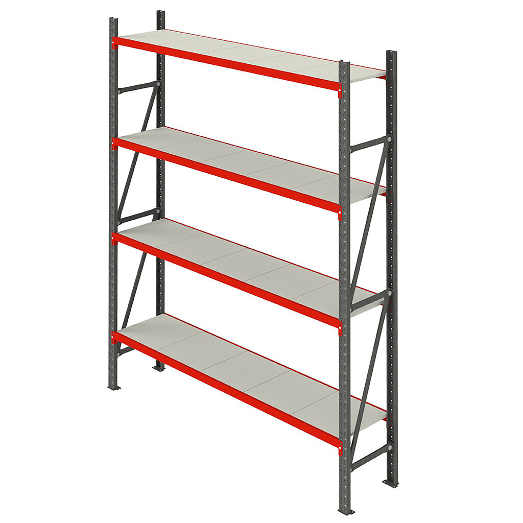 Regał do garażu metalowy Mega-M 240x267x50