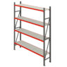 Regał do garażu metalowy Mega-M 240x267x50