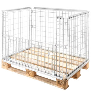 Zdjęcie produktu: Gitterbox Kosz nadstawka na paletę Mega-M 120x80 cm