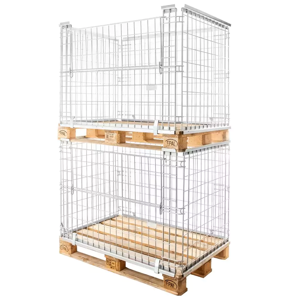 Gitterbox Kosz nadstawka na paletę Mega-M 120x80 cm mtp001667