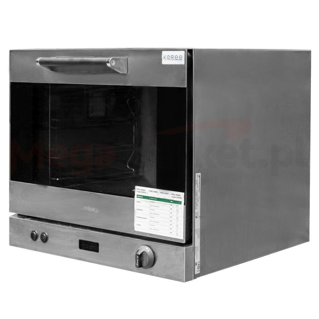 Piec piekarniczy gastronomiczny SMEG z elektronicznym sterowaniem