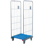 Zdjęcie produktu: Rollkontener (rollcage, rollbox) wózek siatkowy transportowy kolor niebieski
