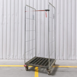 Zdjęcie produktu: Rollkontener (rollcage, rollbox) wózek siatkowy transportowy kolor czarny