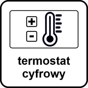Termostat cyfrowy witryna chłodnicza