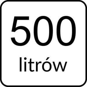 Pojemność 500 L