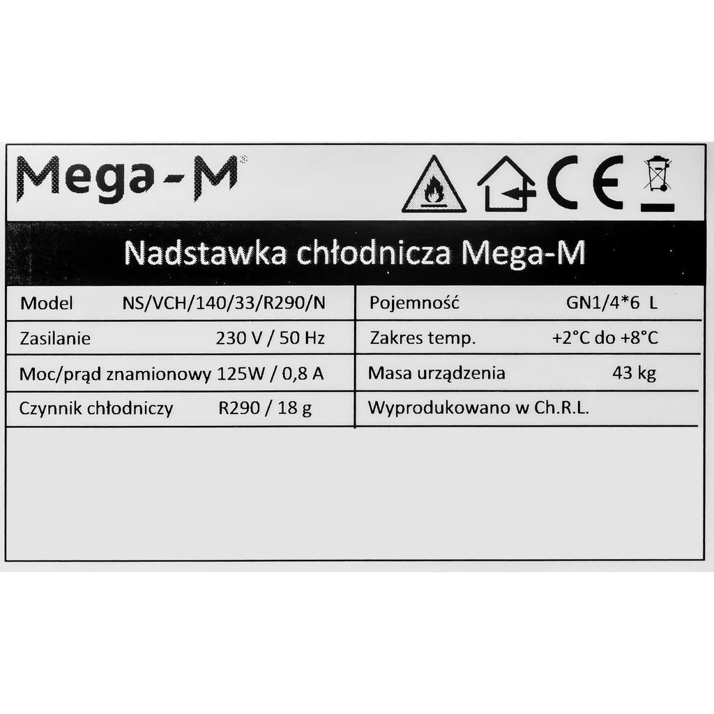 nadstawka chłodnicza na pojemniki GN