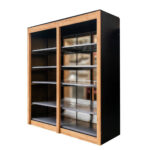 Zdjęcie produktu: Regał na alkohol bez baneru Mega-M H-233cm L-207 cm G-72 cm czarny