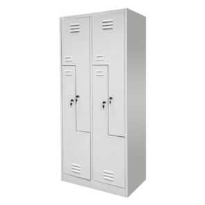 Zdjęcie produktu: Szafka BHP ubraniowa Mega-M typu"L" pracownicza 4-drzwiowa S-80 cm