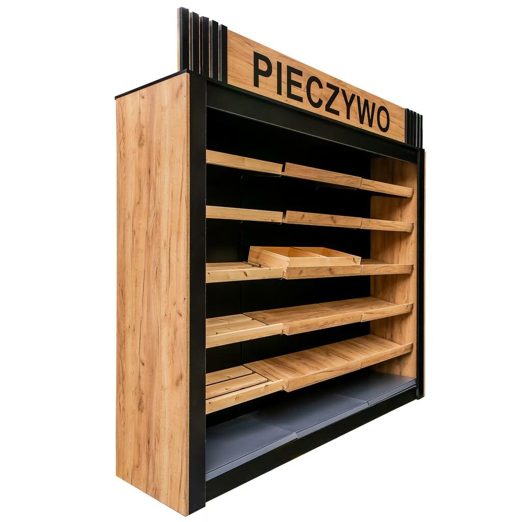 Regał na pieczywo drewniany