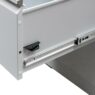 Szafka kartotekowa Mega-M metalowa szerokość 46 cm 3 szuflady MTP002638 blokada