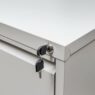 Szafka kartotekowa Mega-M metalowa szerokość 46 cm 3 szuflady MTP002638