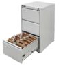 Szafka kartotekowa Mega-M metalowa szerokość 46 cm 3 szuflady MTP002638