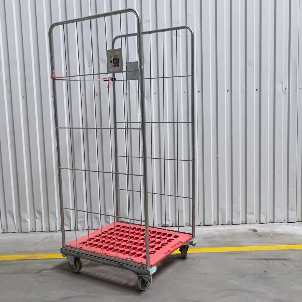 Rollkontener wózek transportowy dwuścienny